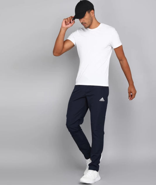 Adidas Men's Solid Track Pants - Comfortable & Stylish