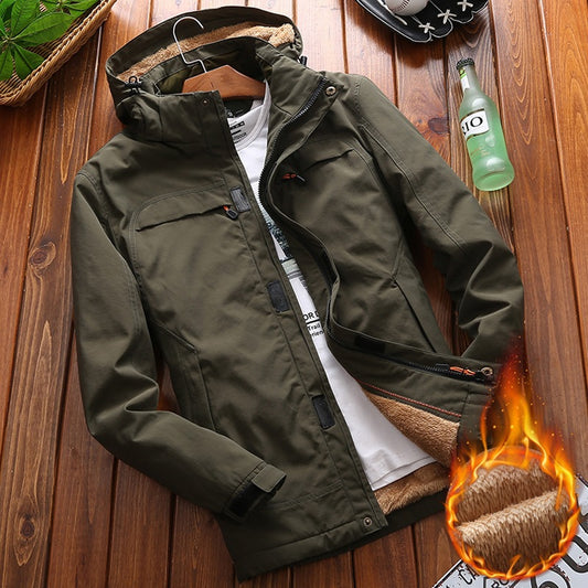 Autumn And Winter New Thickened Outdoor Men